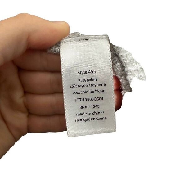Barefoot Dreams CozyChic Lite Wrap dove gray - Picture 10 of 11